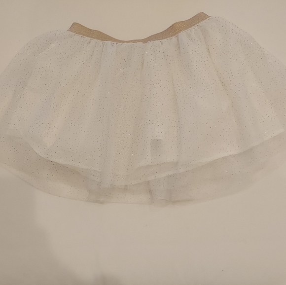 White and rose-gold skirt - Picture 2 of 2